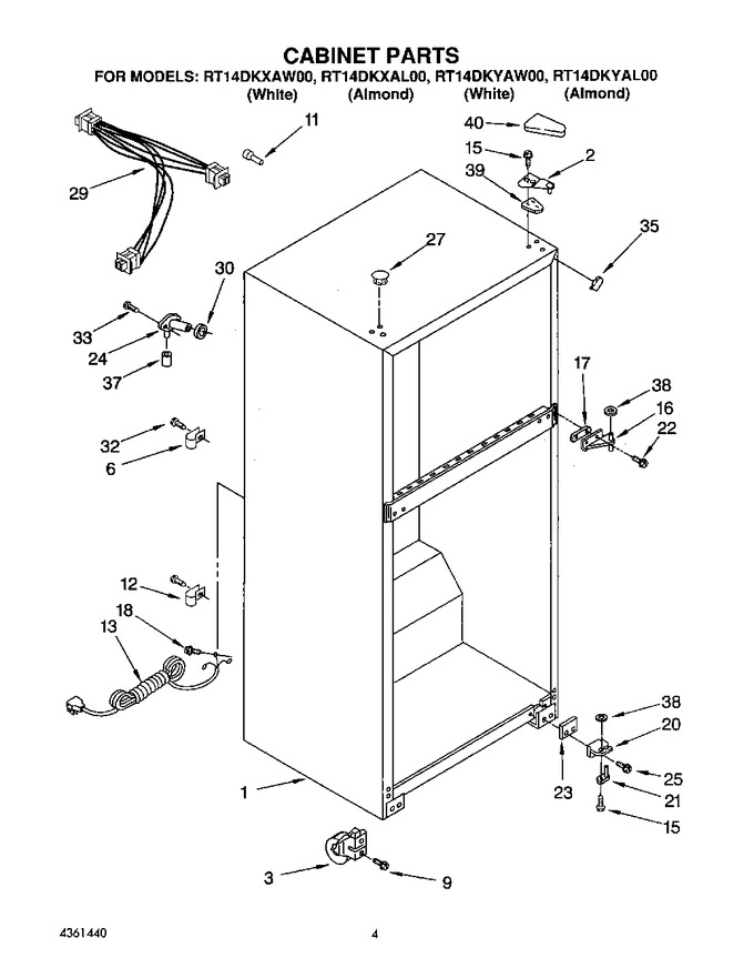 Diagram for RT14DKYAW00
