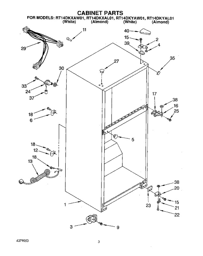 Diagram for RT14DKYAW01