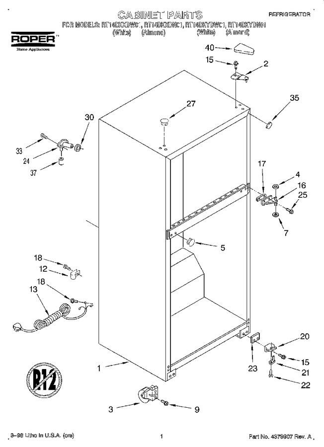 Diagram for RT14DKYDW01