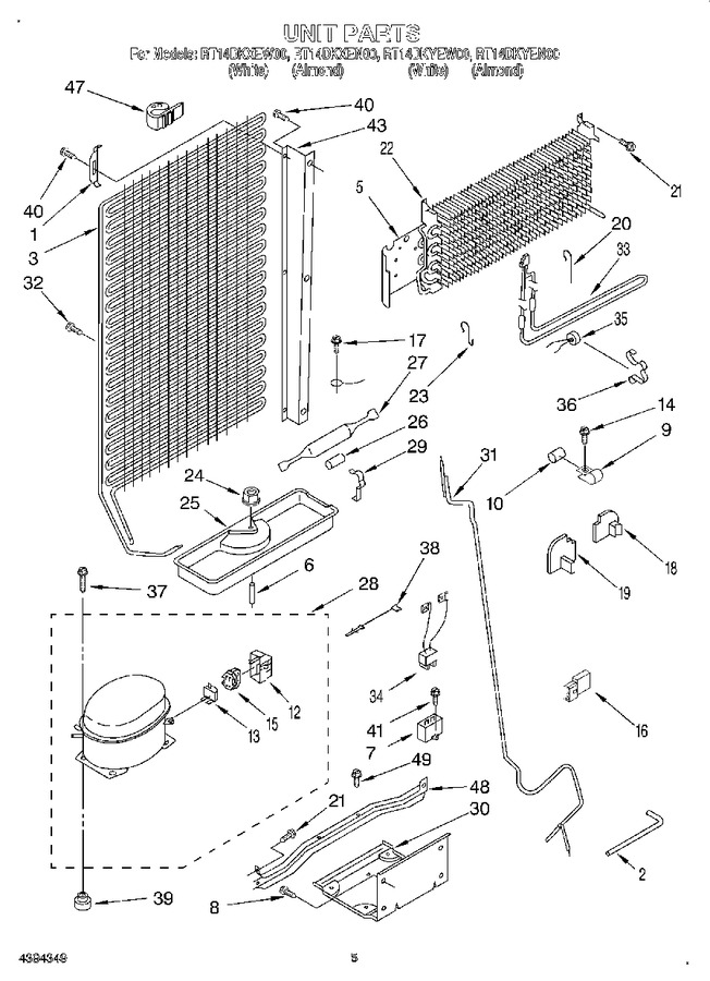 Diagram for RT14DKYEW00