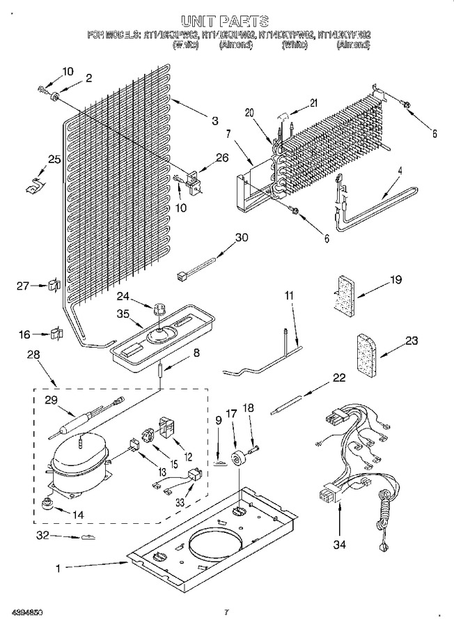 Diagram for RT14DKXFW02