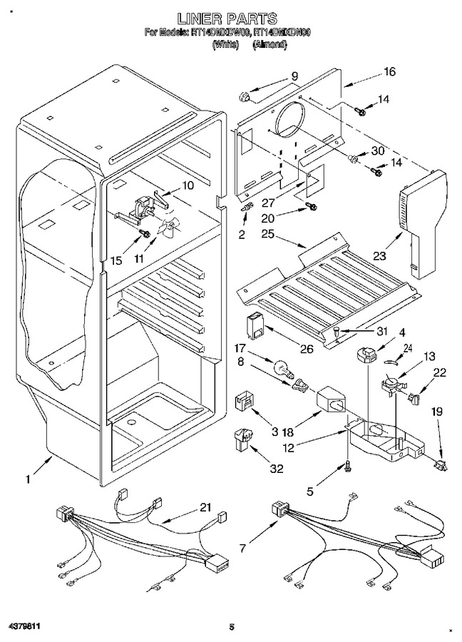 Diagram for RT14DMXDW00