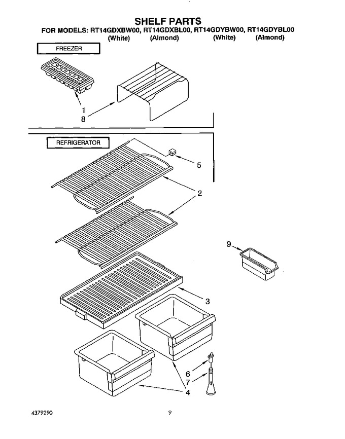 Diagram for RT14GDXBW00