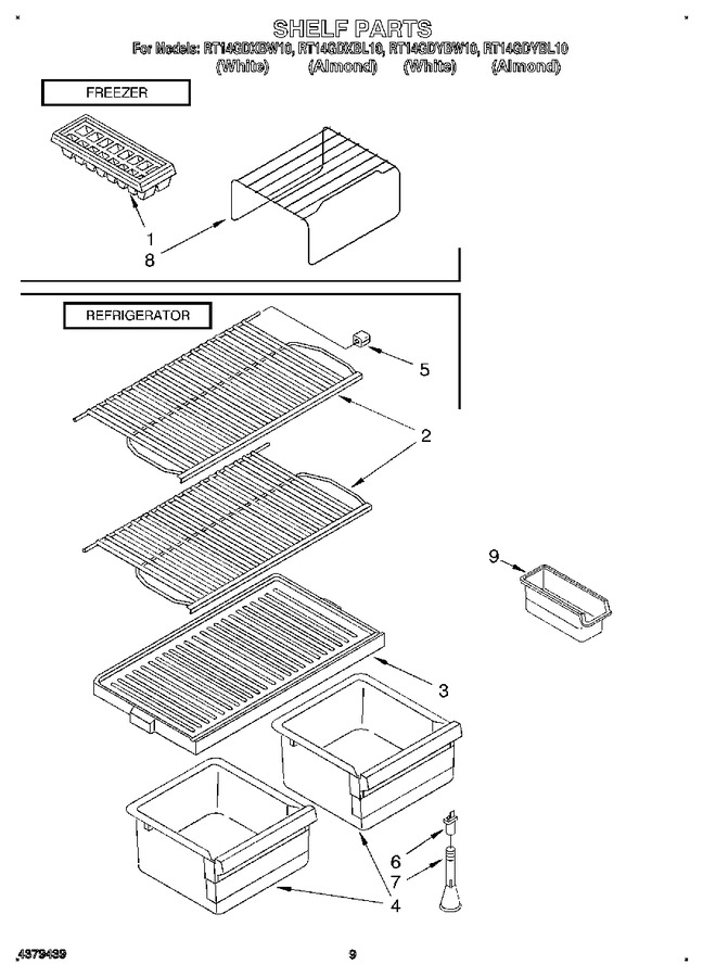 Diagram for RT14GDYBW10