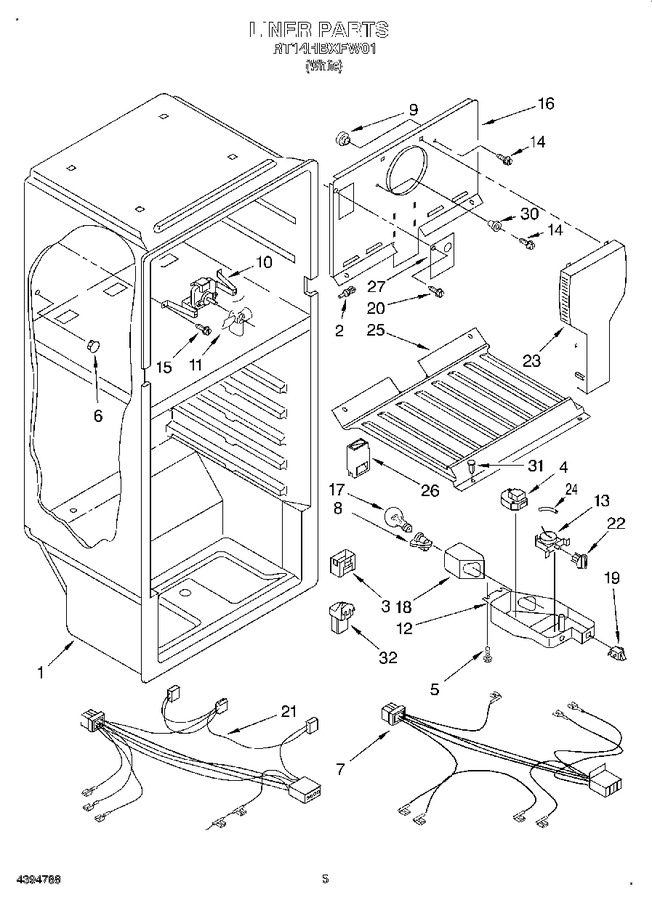 Diagram for RT14HBXFW01