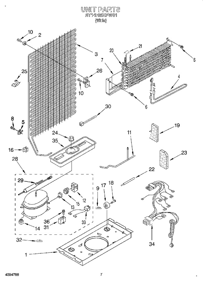 Diagram for RT14HBXFW01
