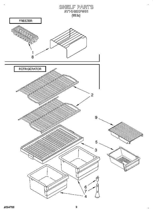 Diagram for RT14HBXFW01