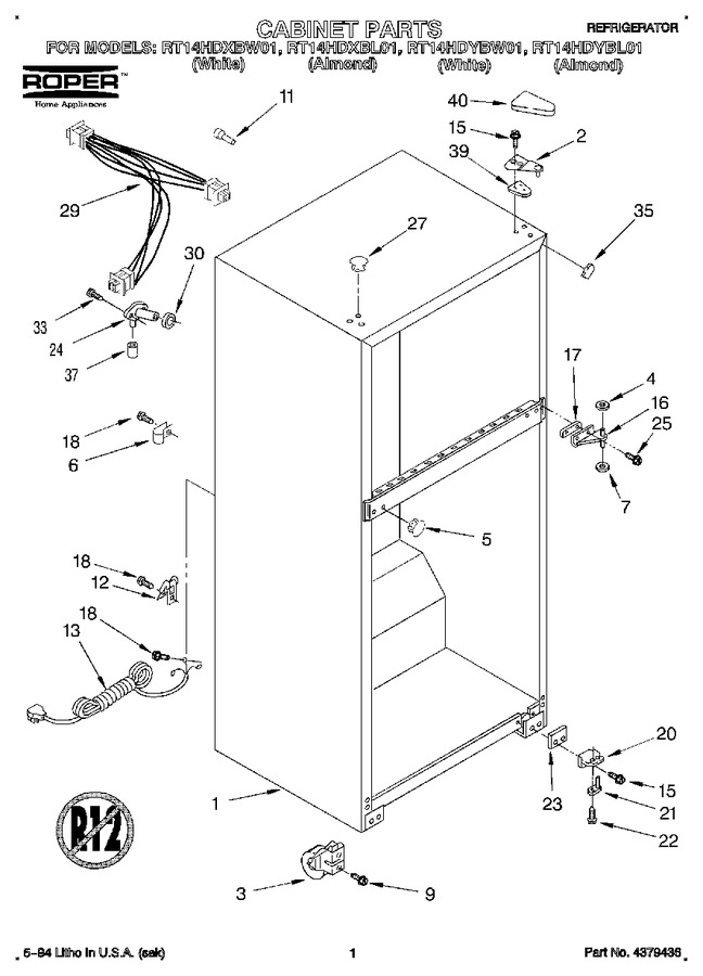 Diagram for RT14HDYBL01
