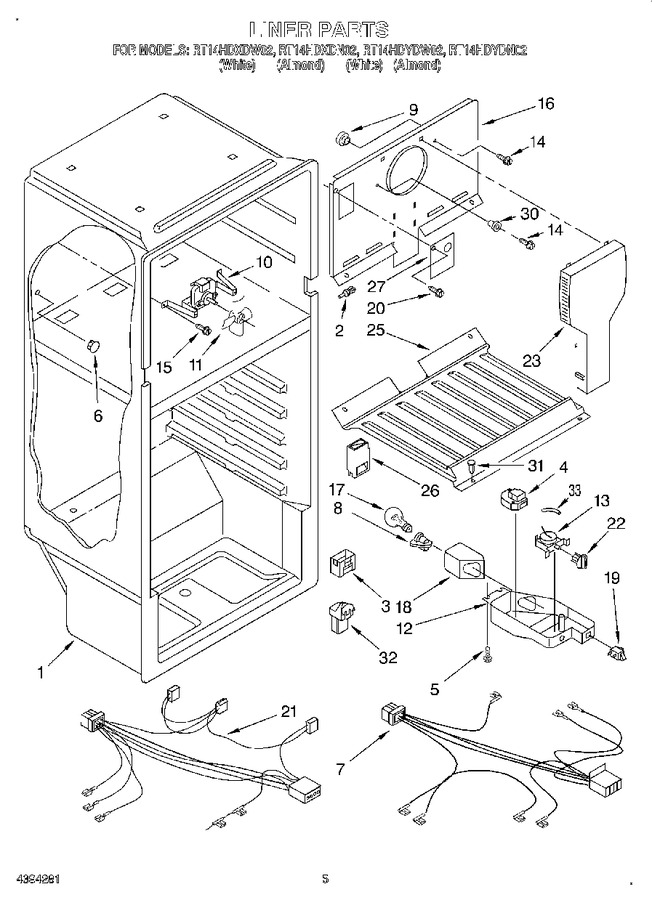 Diagram for RT14HDXDW02