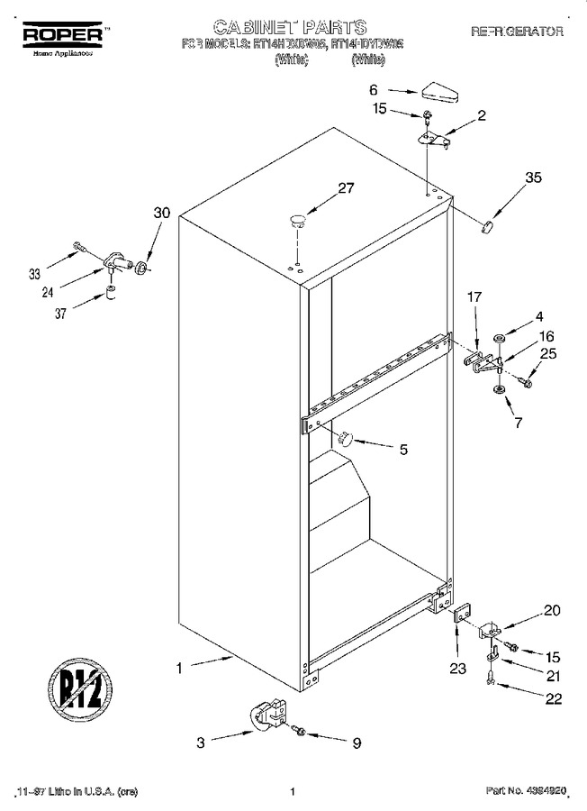 Diagram for RT14HDYDW05