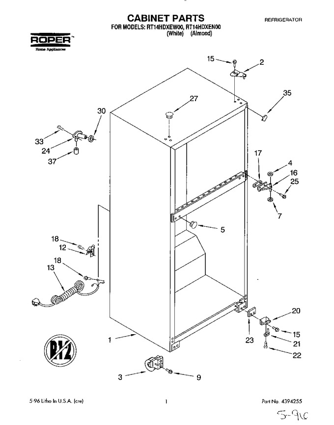 Diagram for RT14HDXEN00