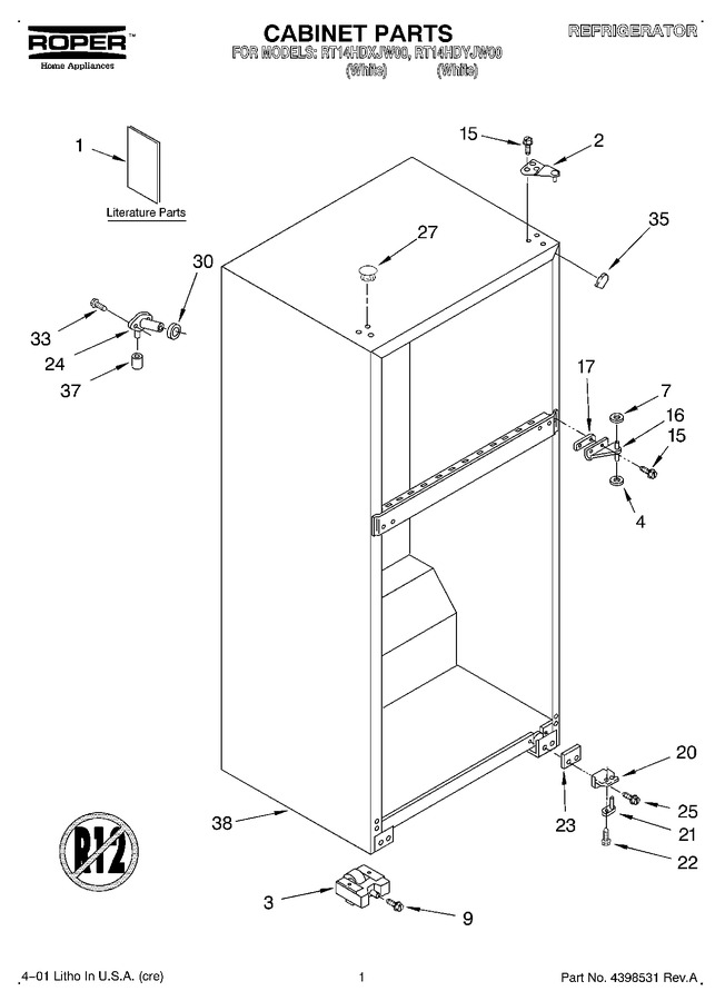 Diagram for RT14HDYJW00