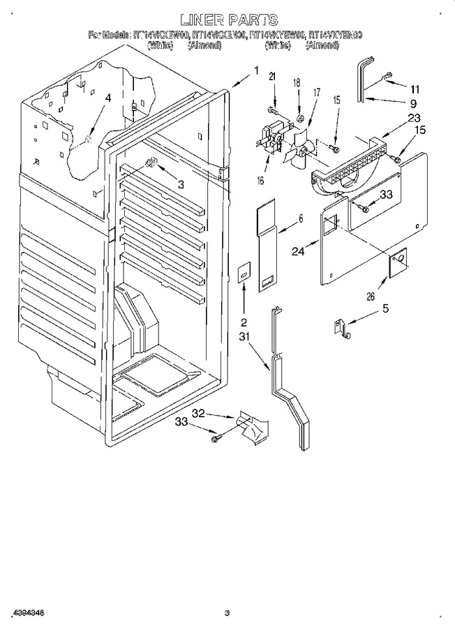 Diagram for RT14VKXEW00