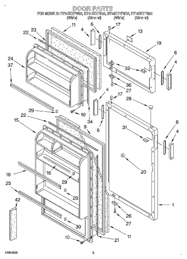 Diagram for RT14ZKXFW02