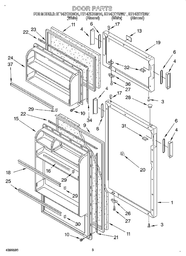Diagram for RT14ZKYGW01