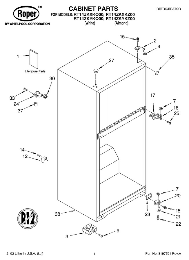 Diagram for RT14ZKYKZ00