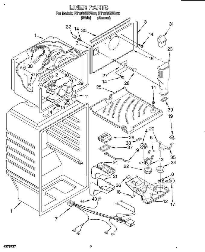 Diagram for RT16DKXDW00