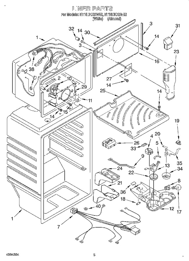 Diagram for RT16DKXDW02