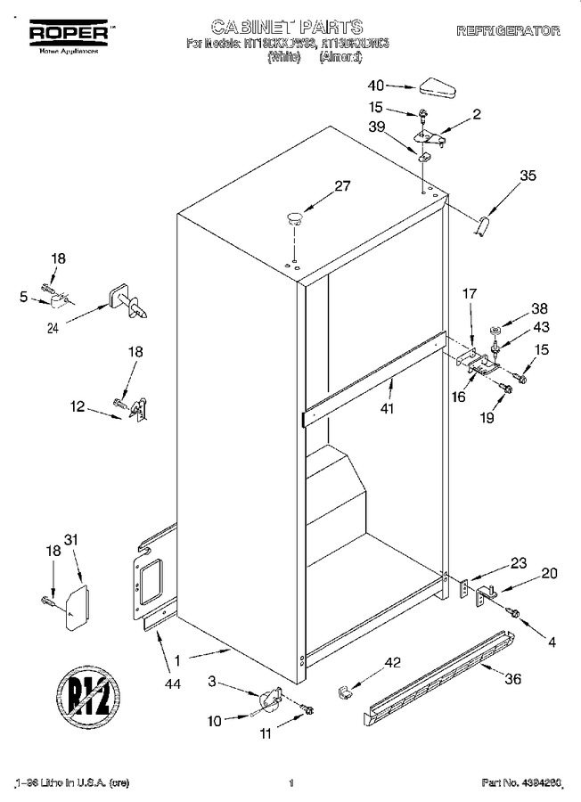 Diagram for RT16DKXDW03
