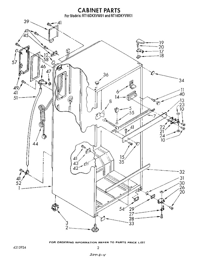 Diagram for RT16DKXVL01