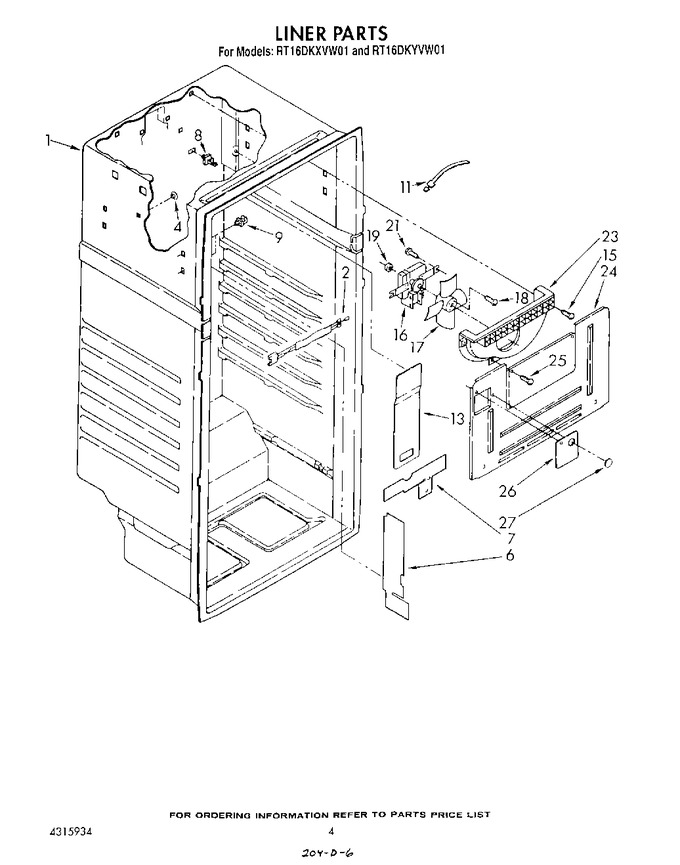 Diagram for RT16DKXVL01
