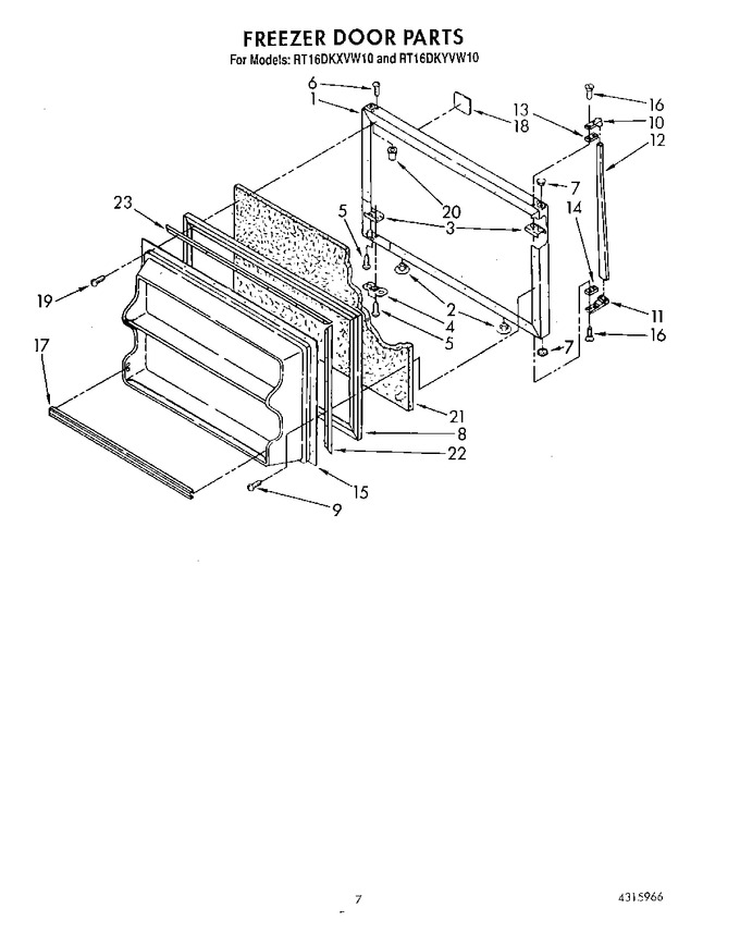 Diagram for RT16DKXVL10