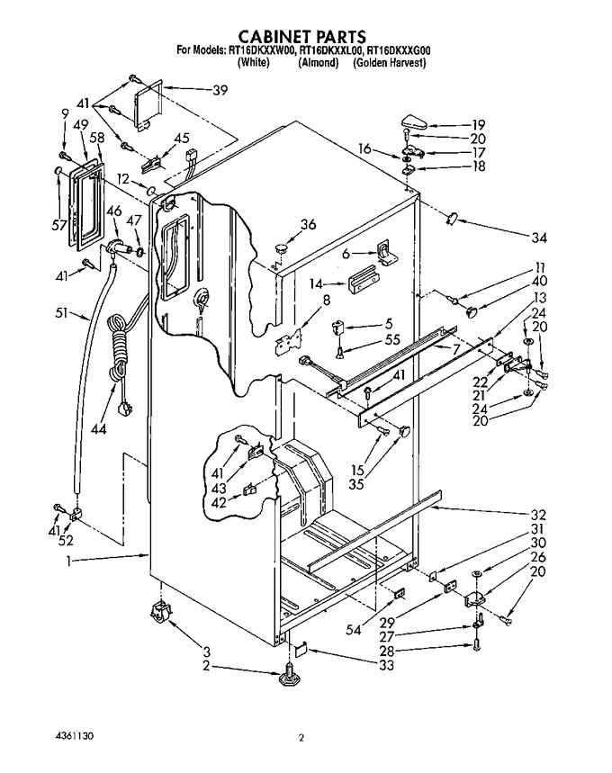 Diagram for RT16DKXXW00