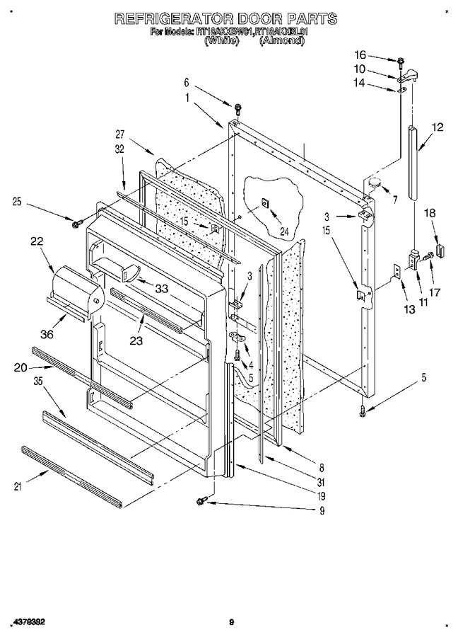 Diagram for RT18AKXBL01