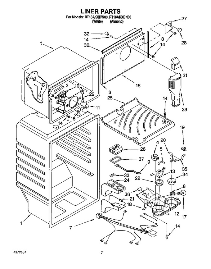 Diagram for RT18AKXDN00