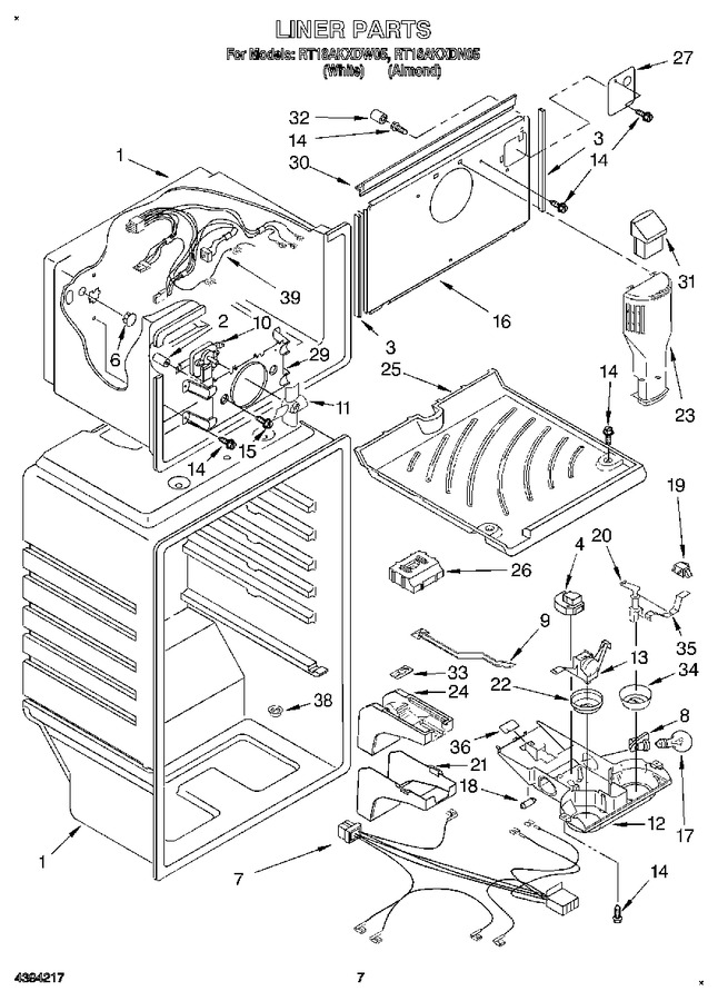 Diagram for RT18AKXDN05