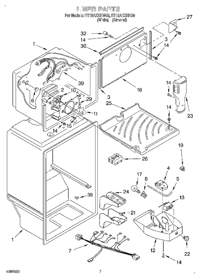 Diagram for RT18AKXHW00