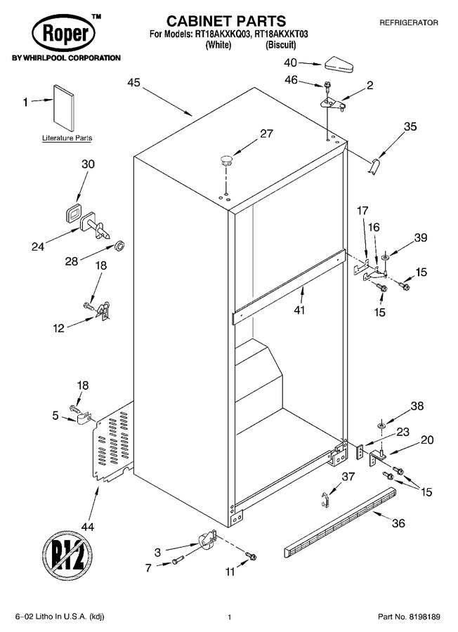 Diagram for RT18AKXKQ03