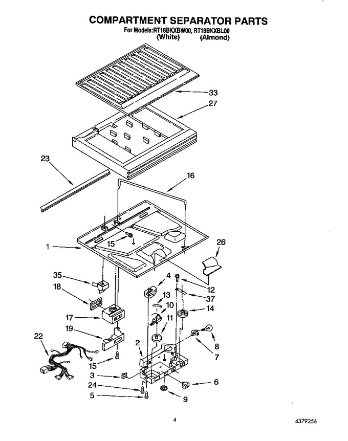 Diagram for RT18BKXBW00