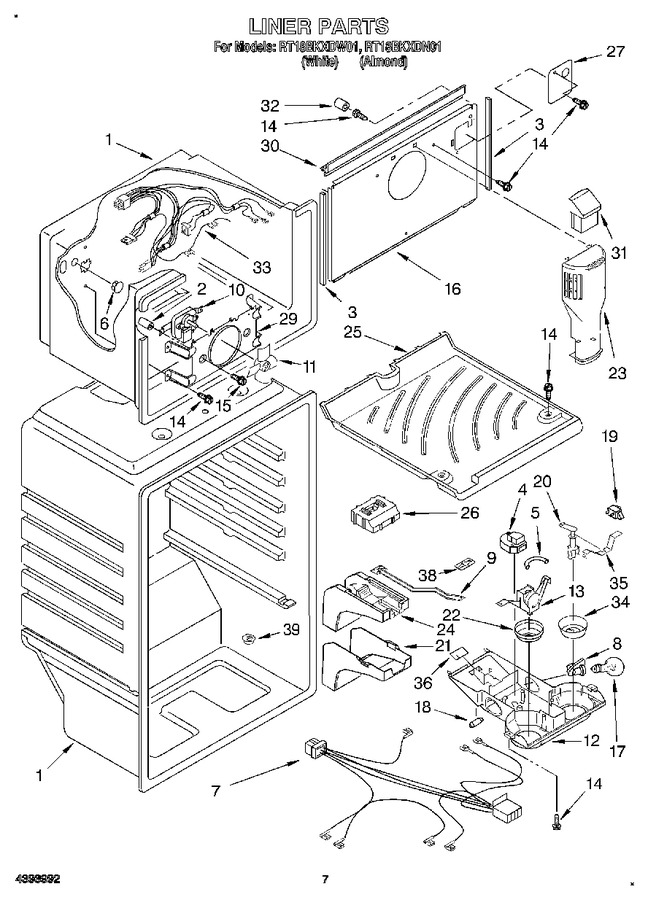 Diagram for RT18BKXDN01