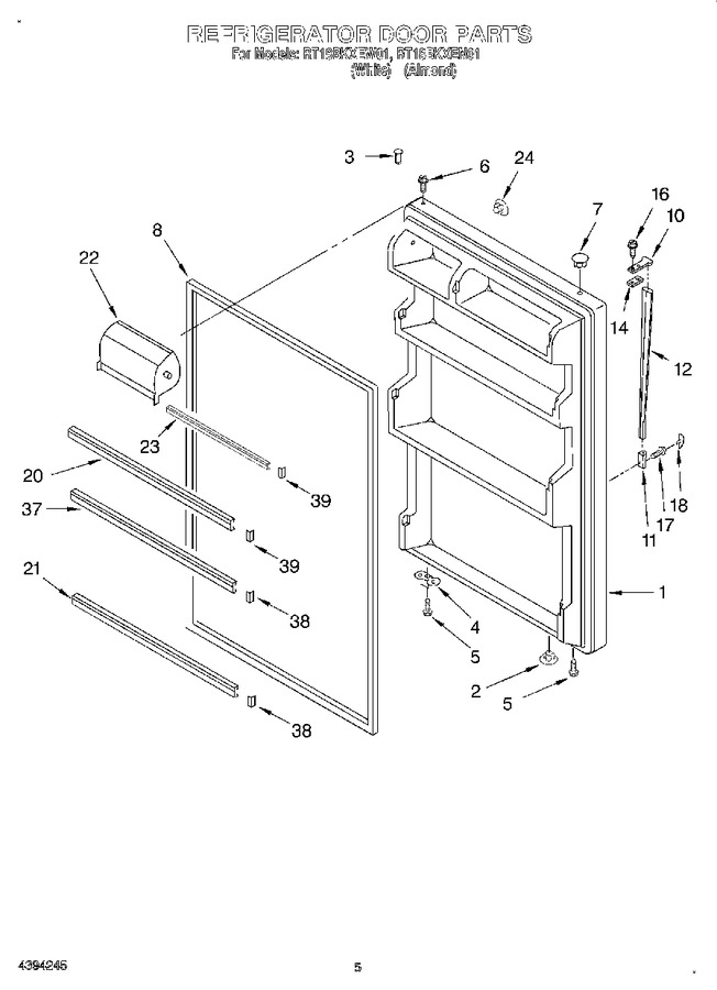 Diagram for RT18BKXEW01