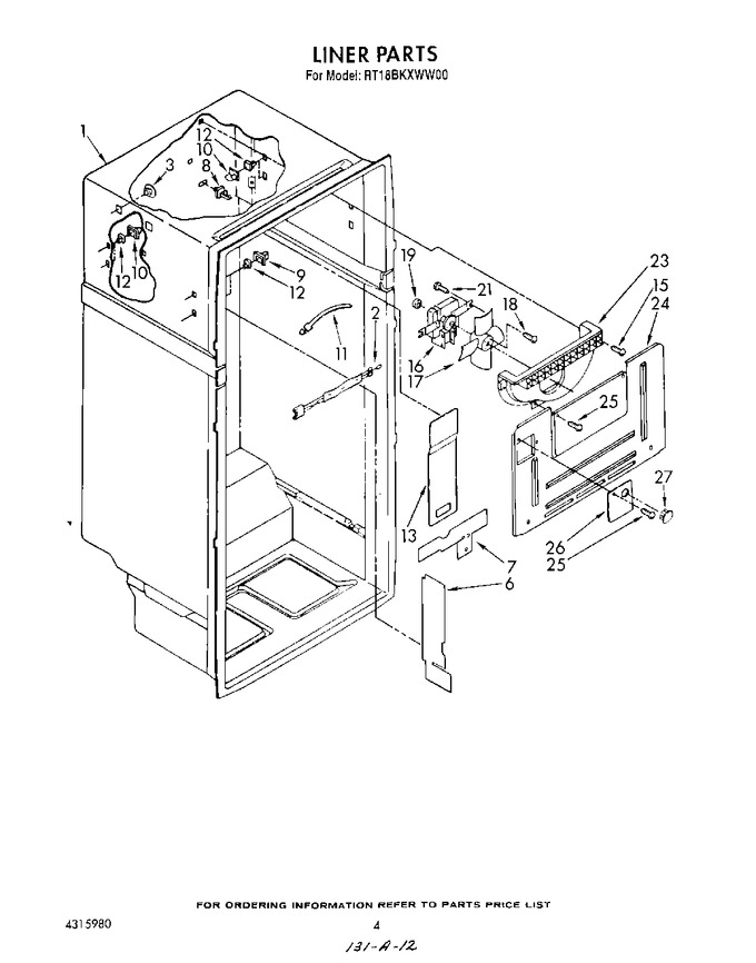 Diagram for RT18BKXWL00