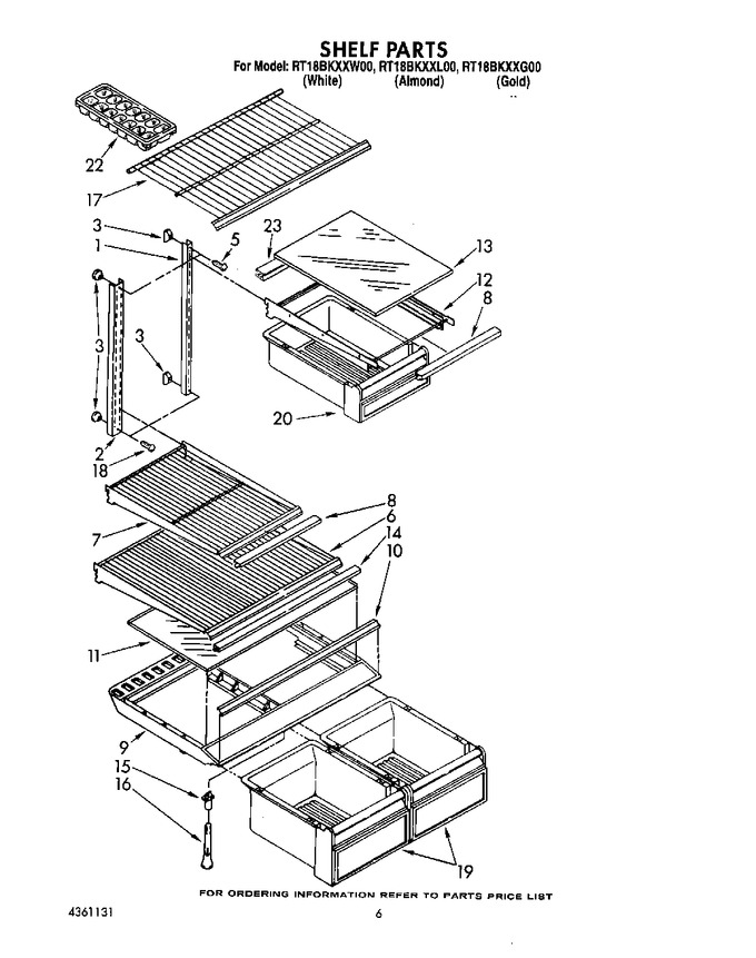 Diagram for RT18BKXXW00