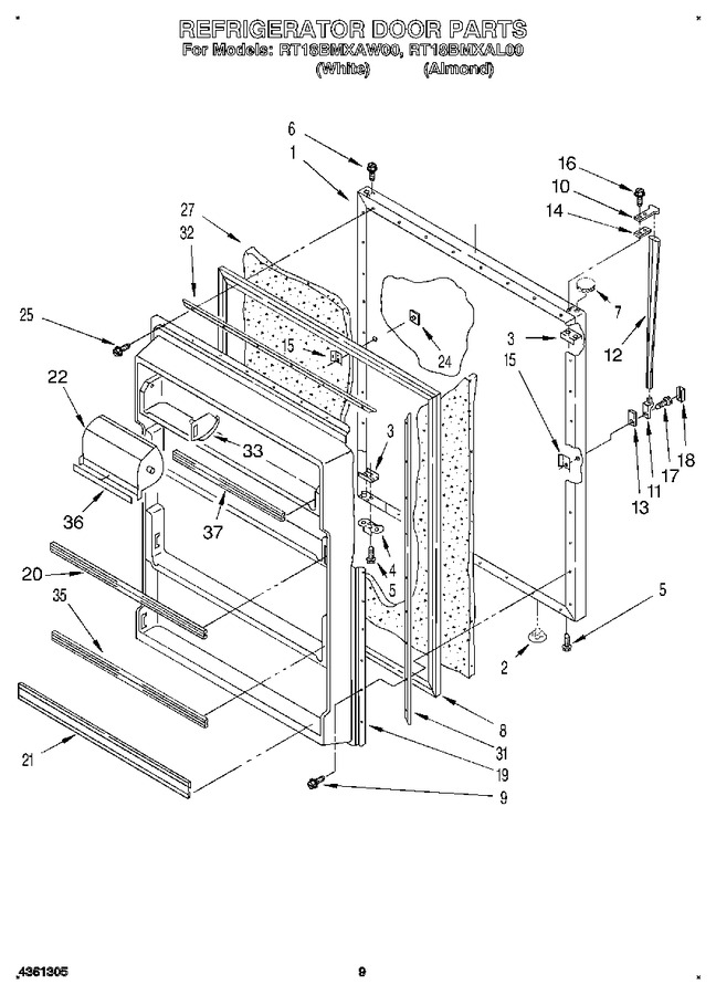 Diagram for RT18BMXAW00