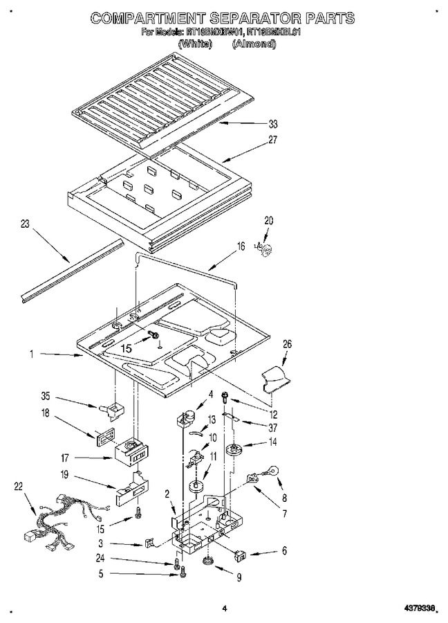 Diagram for RT18BMXBW01