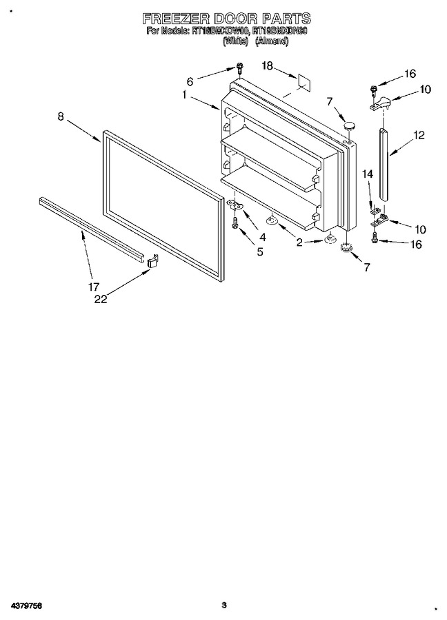 Diagram for RT18BMXDN00