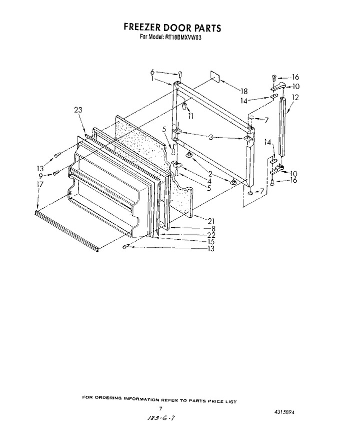 Diagram for RT18BMXVL03