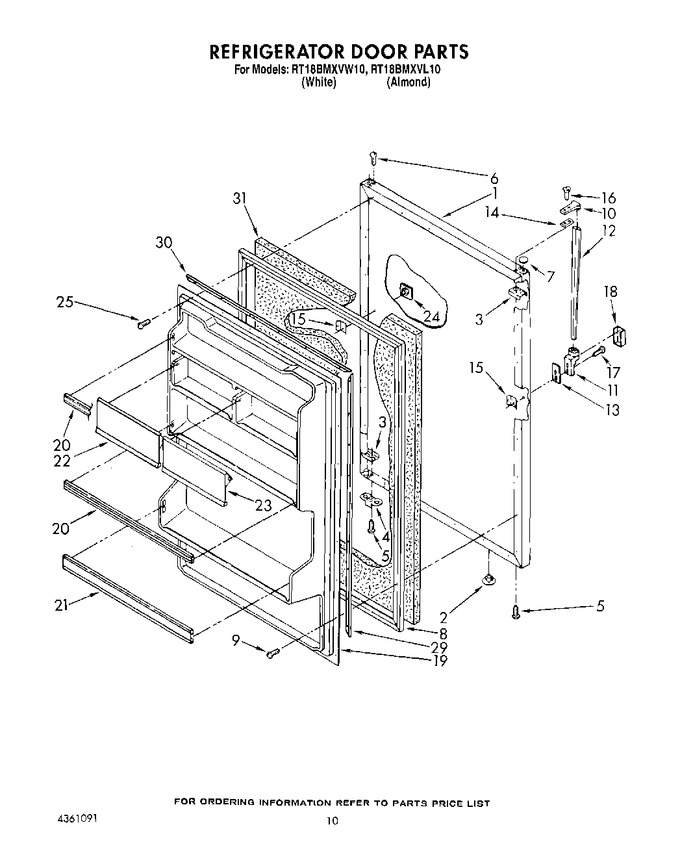 Diagram for RT18BMXVW10