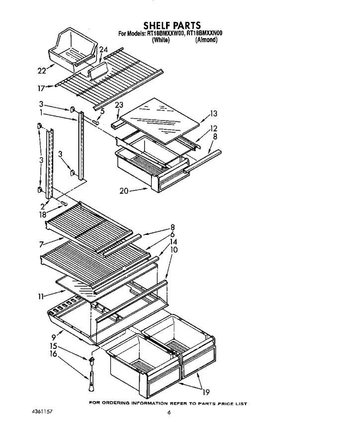 Diagram for RT18BMXXW00