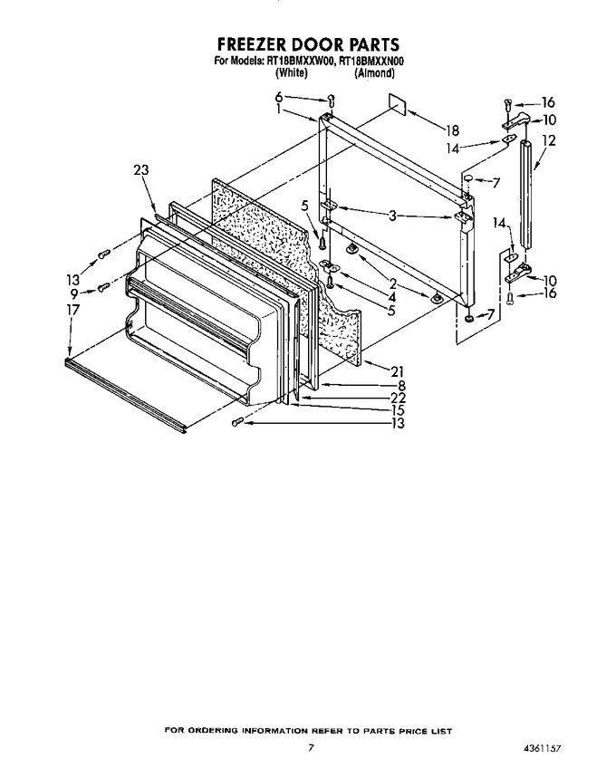Diagram for RT18BMXXW00