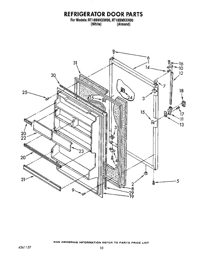 Diagram for RT18BMXXW00