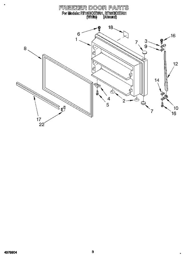 Diagram for RT18DKXEW01