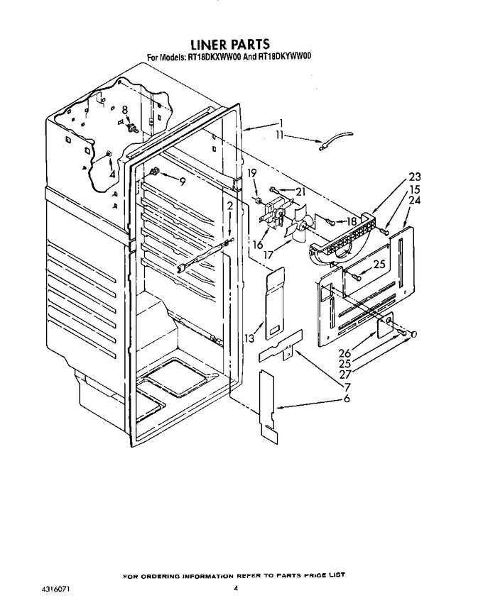 Diagram for RT18DKYWL00