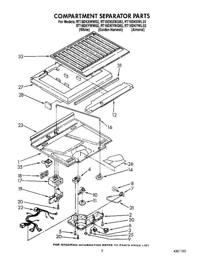 Diagram for RT18DKYWL02