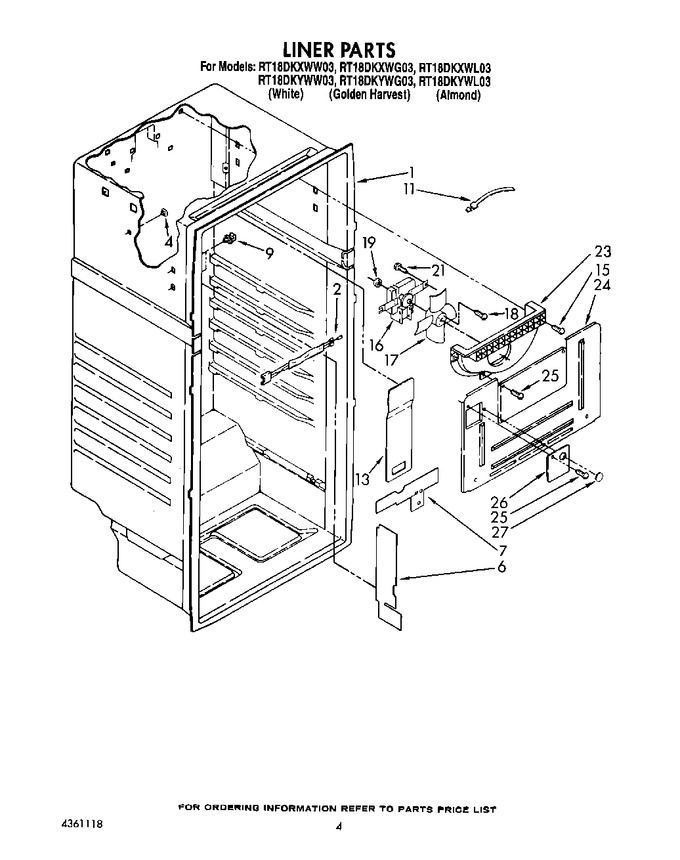Diagram for RT18DKYWW03