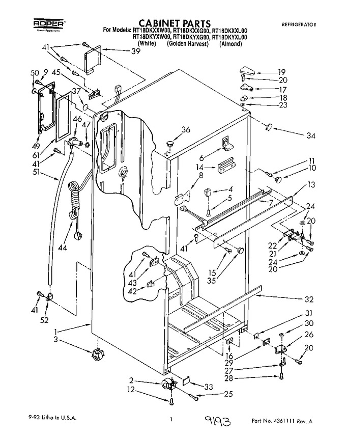 Diagram for RT18DKXXW00